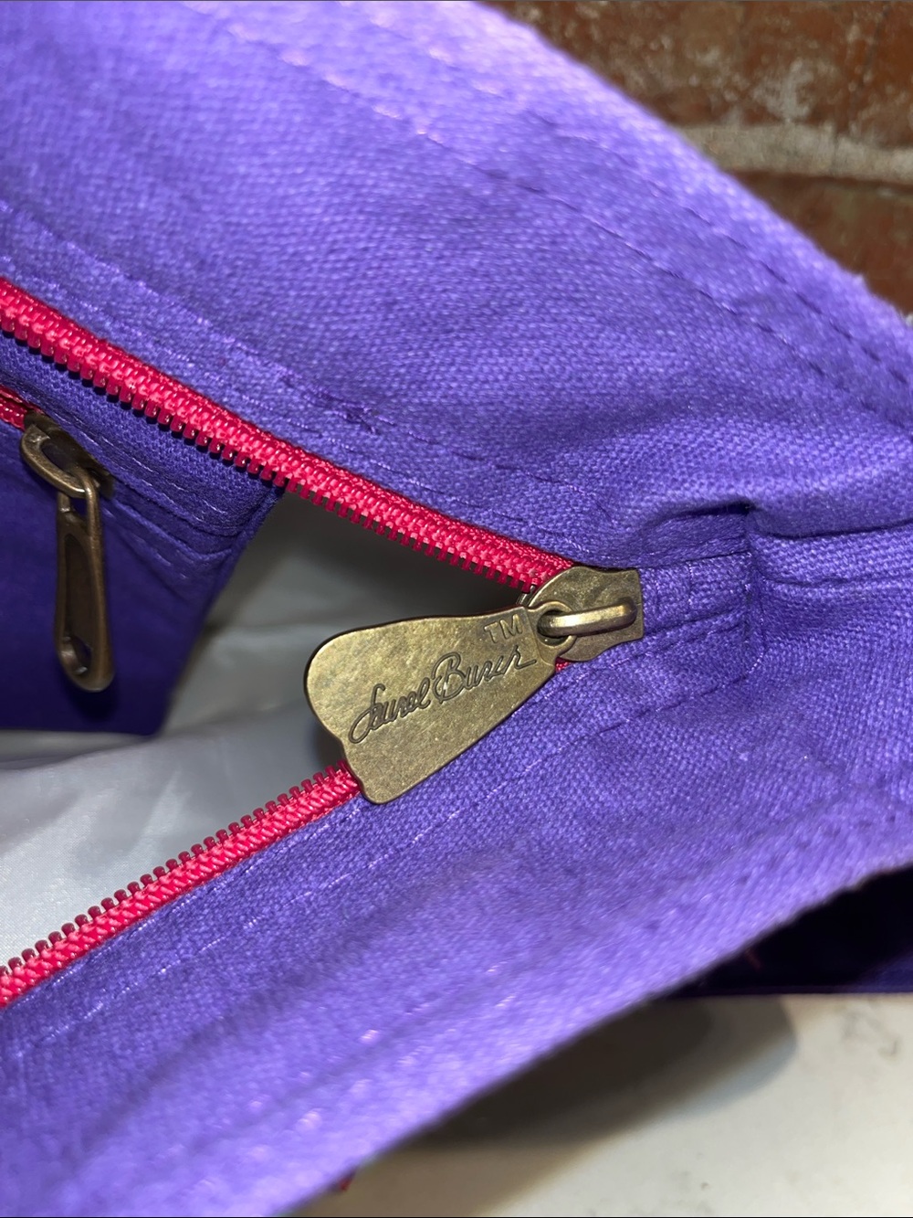 Laurel Burch Multicolor Floral Crossbody with Purple Strap - Picture 7 of 13